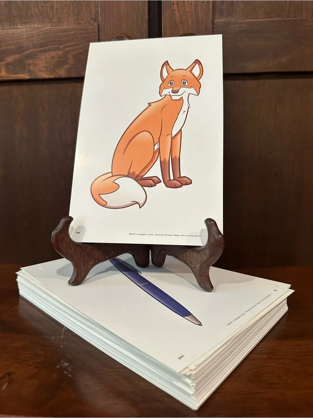 A Becca Book letter picture